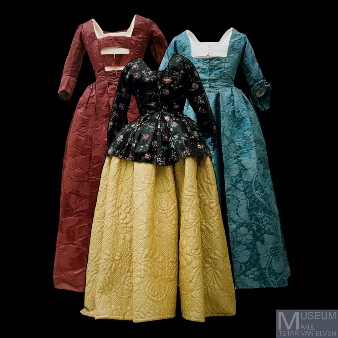 Een drietal 18- en 19de eeuwse jurken